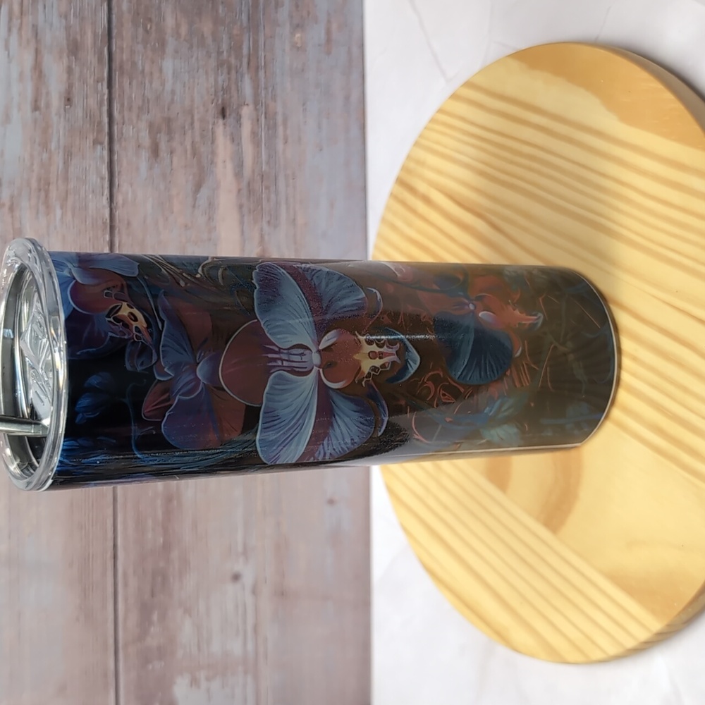 Skull Design Tumbler 20oz Stainless Steel Tumbler - Picture 4 of 4